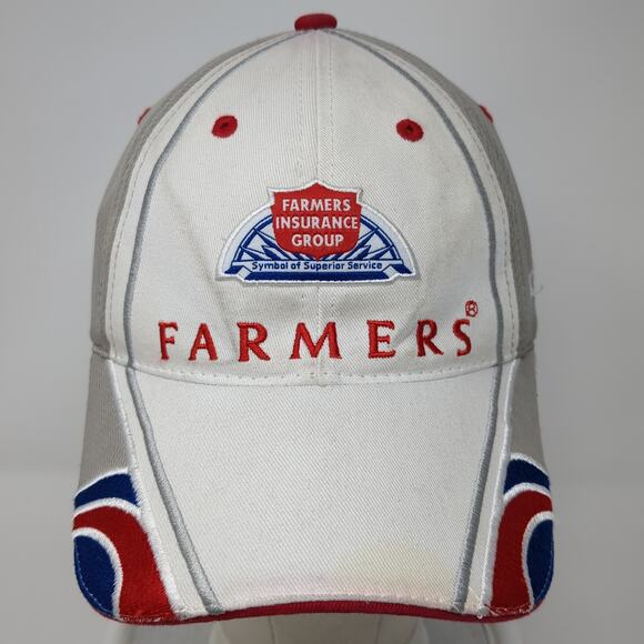 Farmers Insurance Group Kasey Kahne #5 Strapback Baseball Cap Multi One Size - Picture 2 of 8